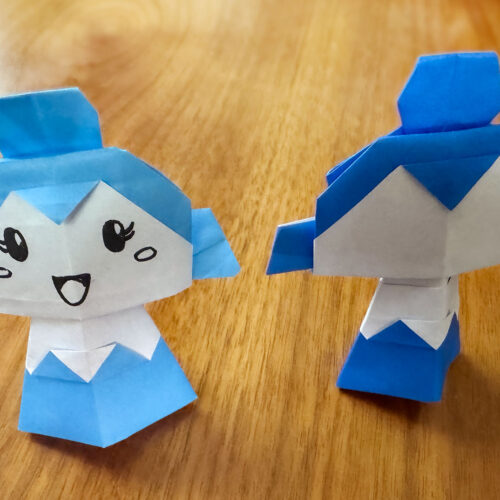 ひものん折り紙チャレンジ