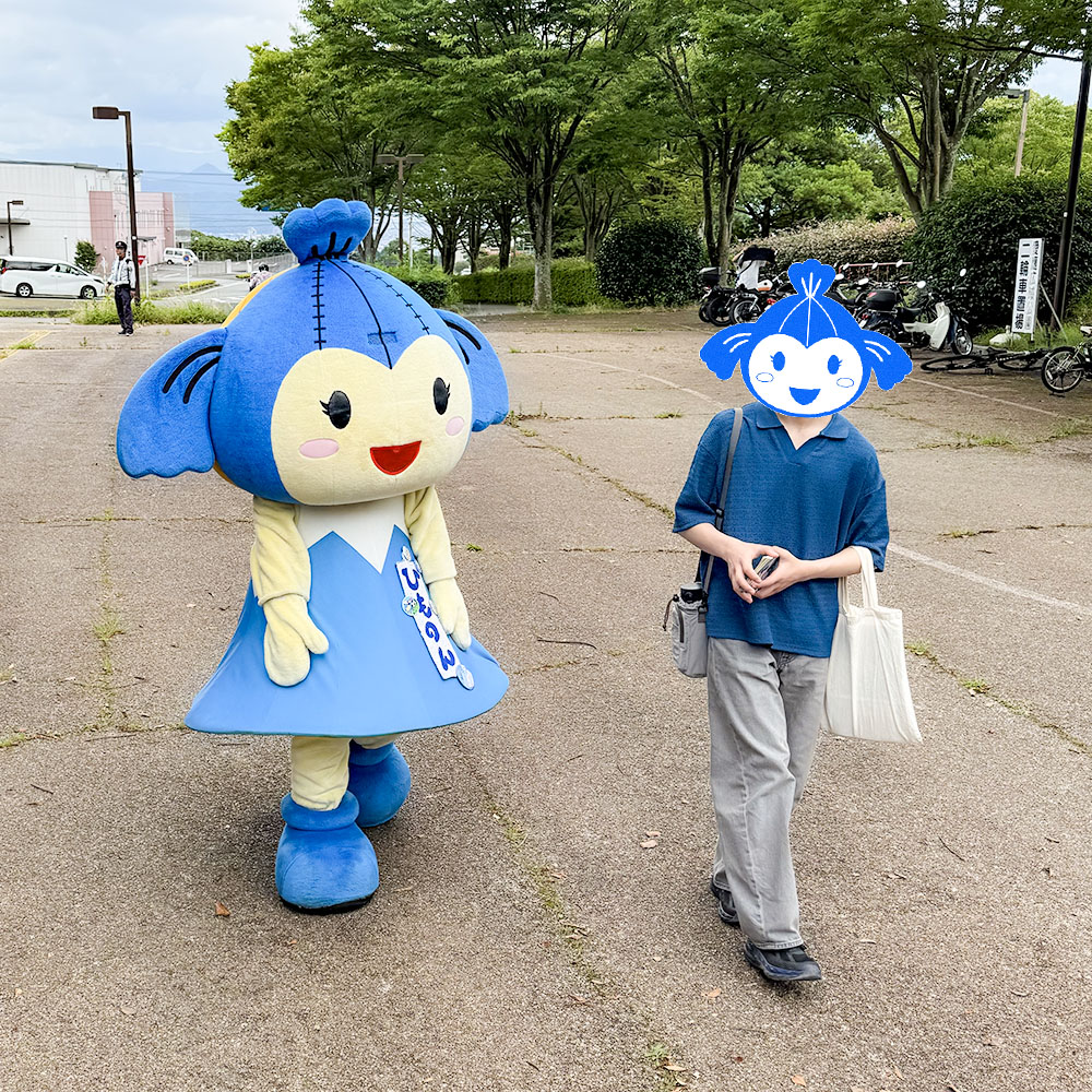 新人アテンダーくんと一緒！
